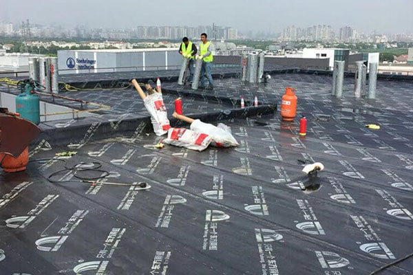 中建一局中国建设银行北京基地防水施工项目