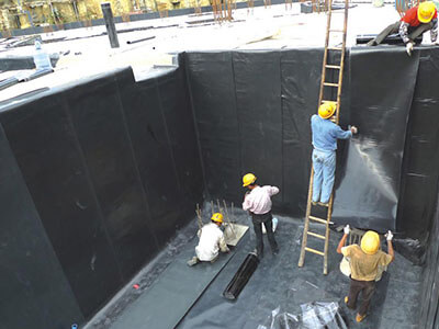 北京大兴防水公司电话:聚乙烯丙纶防水卷材施工工艺